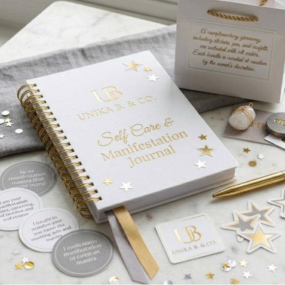 Unika B. & Co. Other - Self Care & Manifestation Intention Journal